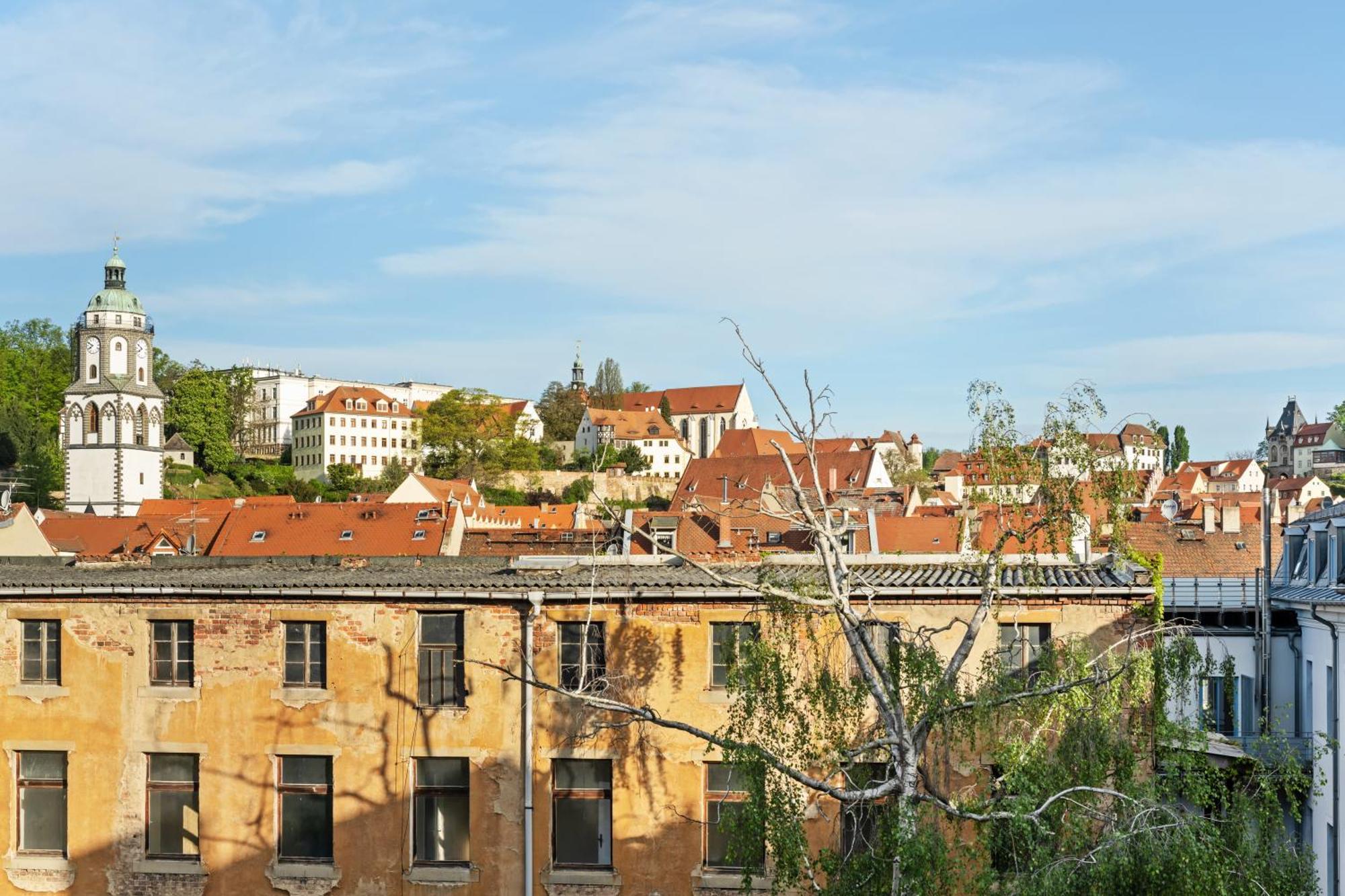 Schoene Altstadt Ferienwohnung Gruppen Familien Parkplatz ไมเซน ภายนอก รูปภาพ
