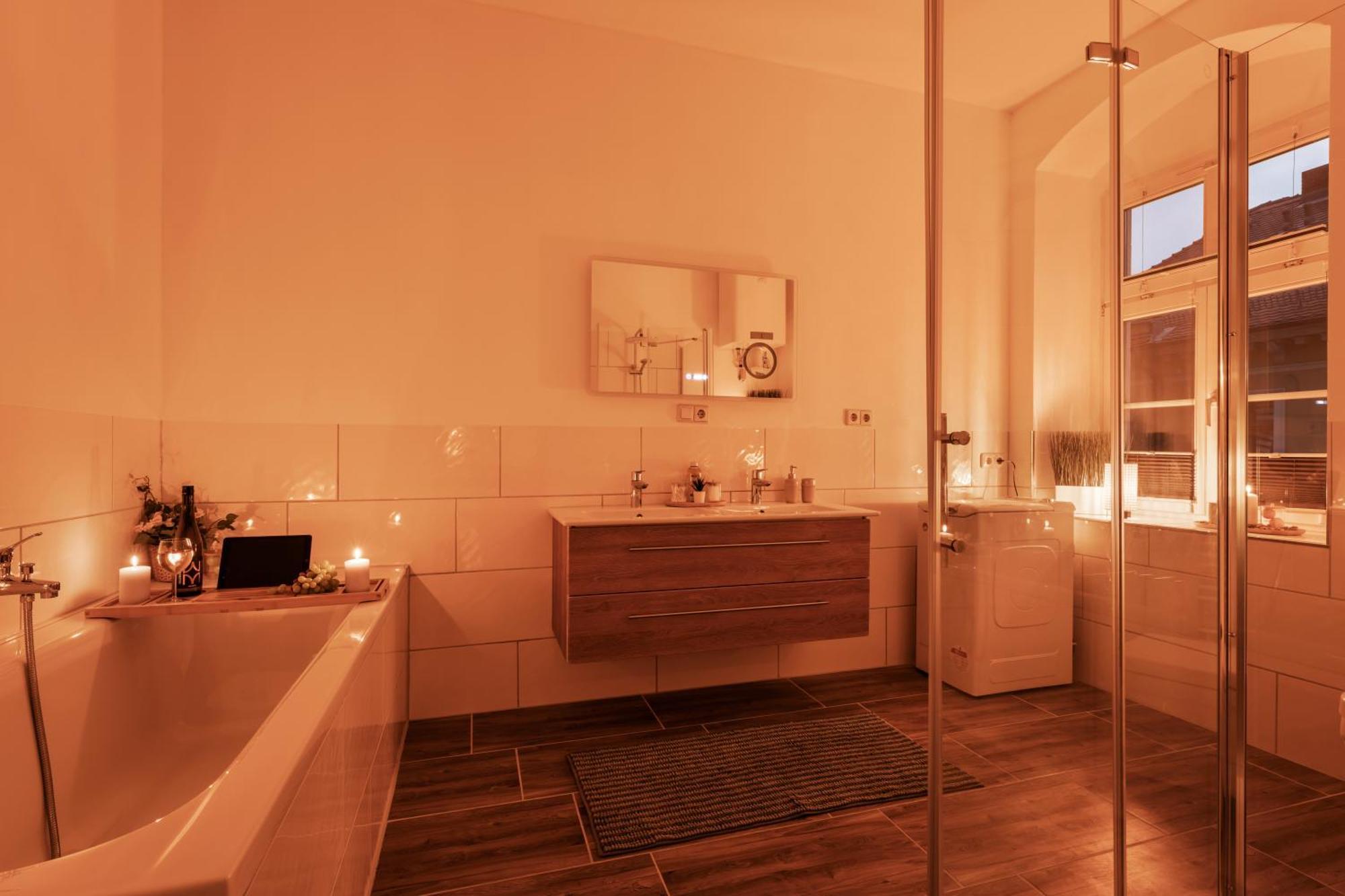 Schoene Altstadt Ferienwohnung Gruppen Familien Parkplatz ไมเซน ภายนอก รูปภาพ