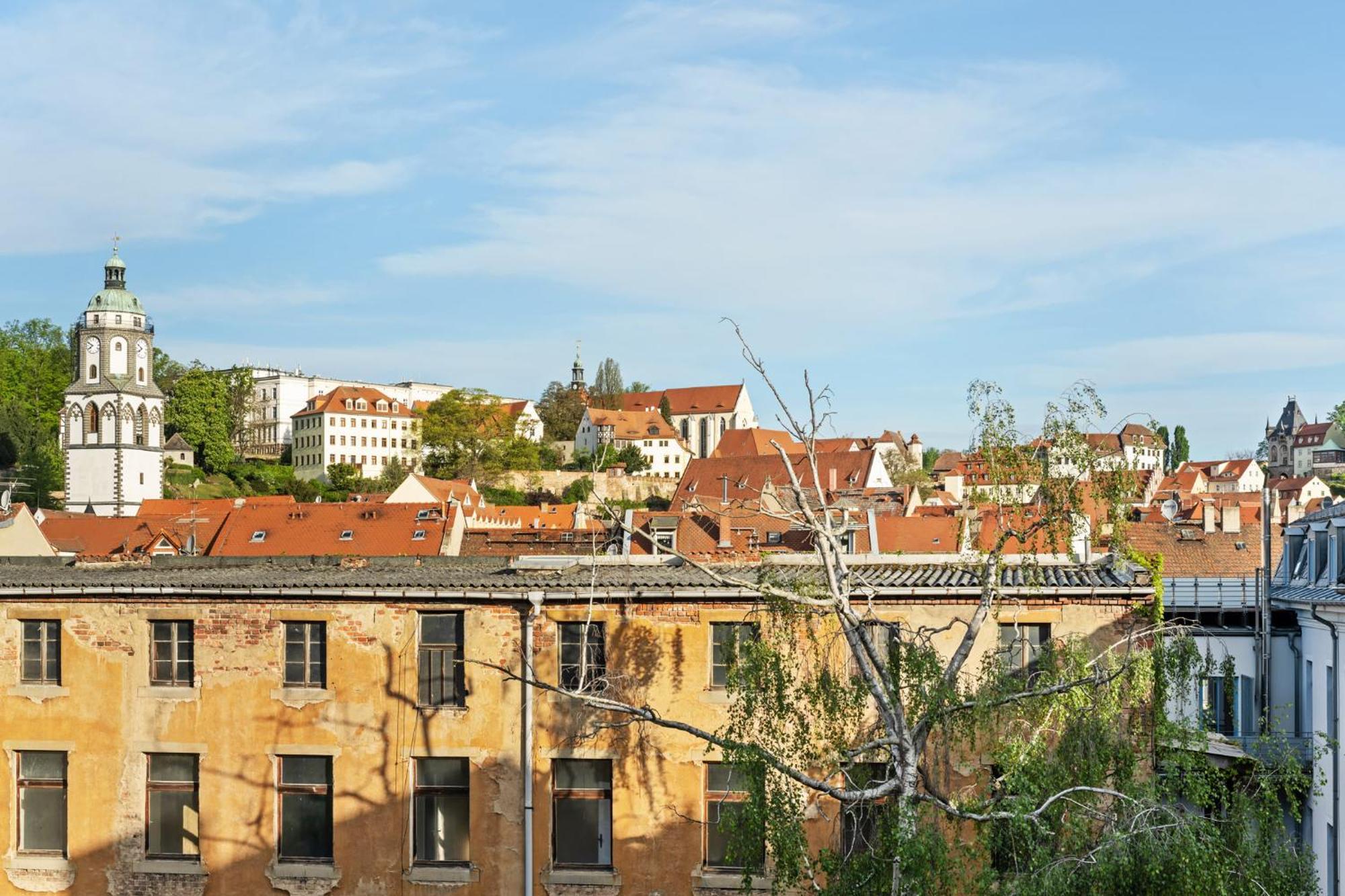 Schoene Altstadt Ferienwohnung Gruppen Familien Parkplatz ไมเซน ภายนอก รูปภาพ