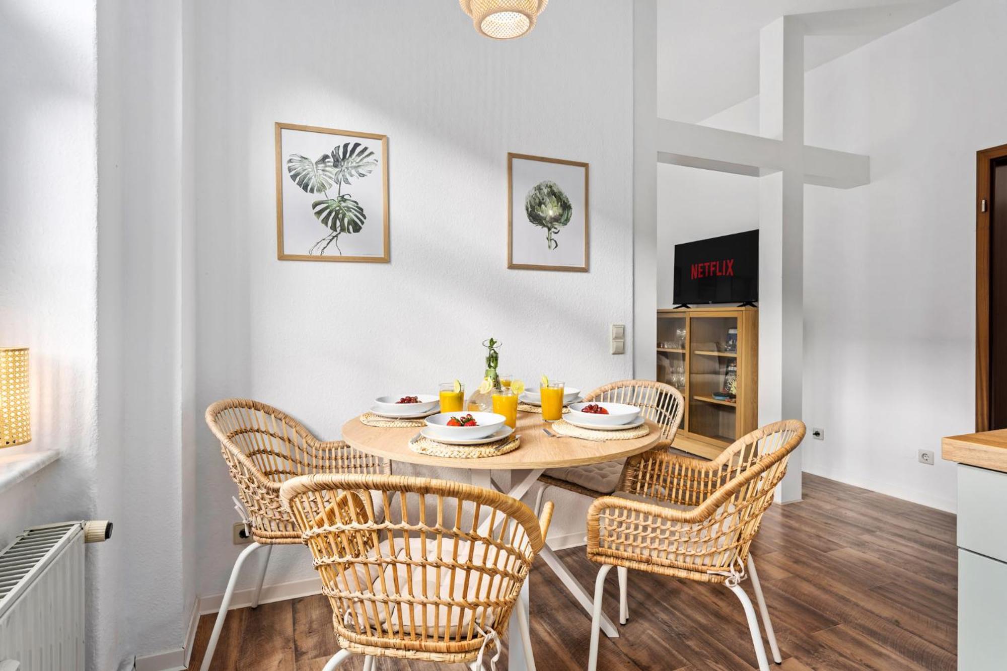 Schoene Altstadt Ferienwohnung Gruppen Familien Parkplatz ไมเซน ภายนอก รูปภาพ
